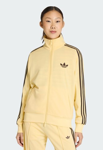 Veste de survêtement ADIDAS ORIGINALS en orange : devant