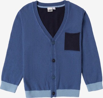 Cardigan IDO COLLECTION en bleu : devant