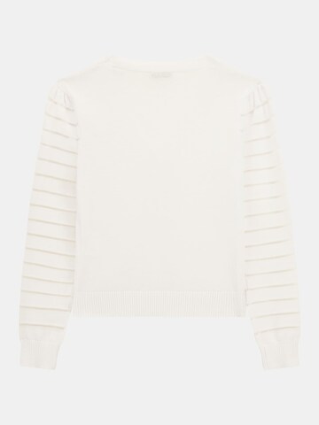 GUESS Knit Cardigan in White