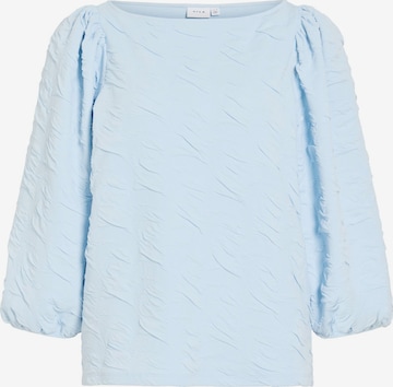 Chemisier 'VIDEVERA' VILA en bleu : devant