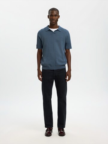 SELECTED Regular Fit Pullover 'SLHMATTIS' in Blau
