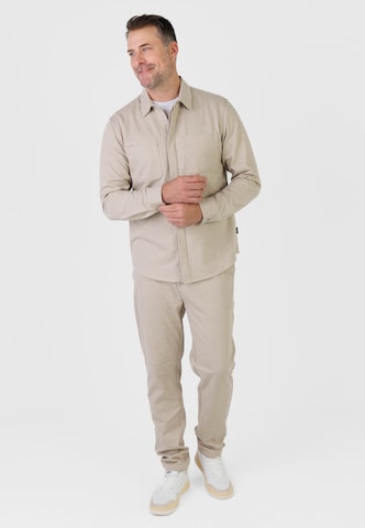 T-Shirt 'Peter Maffein' Kleinigkeit en beige