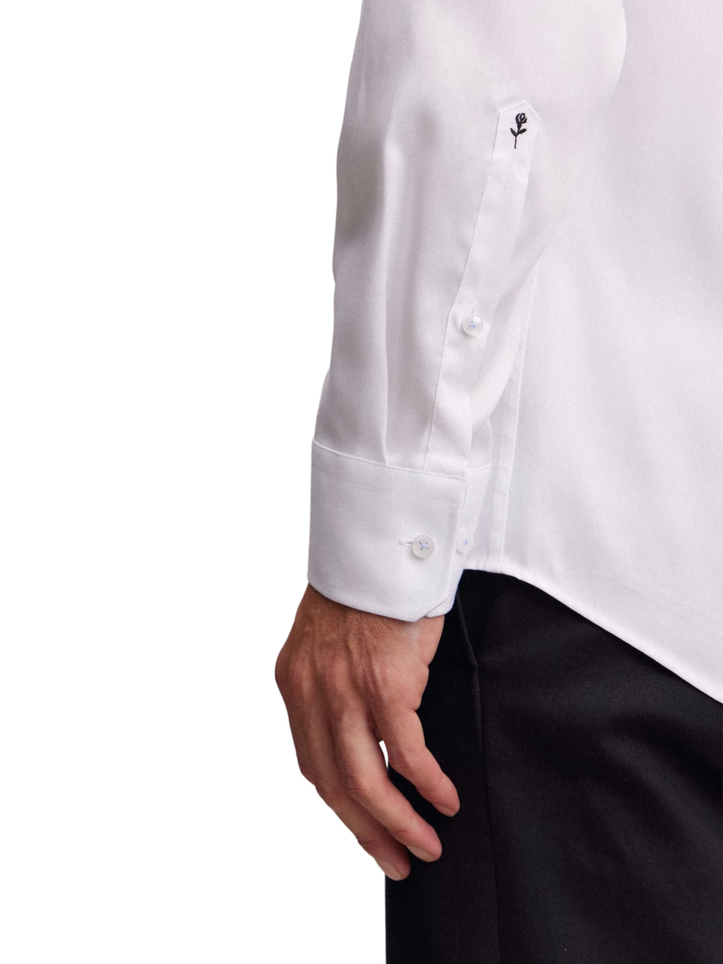 Coupe slim Chemise business SEIDENSTICKER en blanc