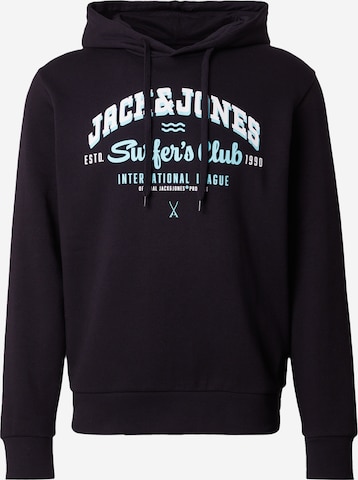 JACK & JONES Sweatshirt in Black: front