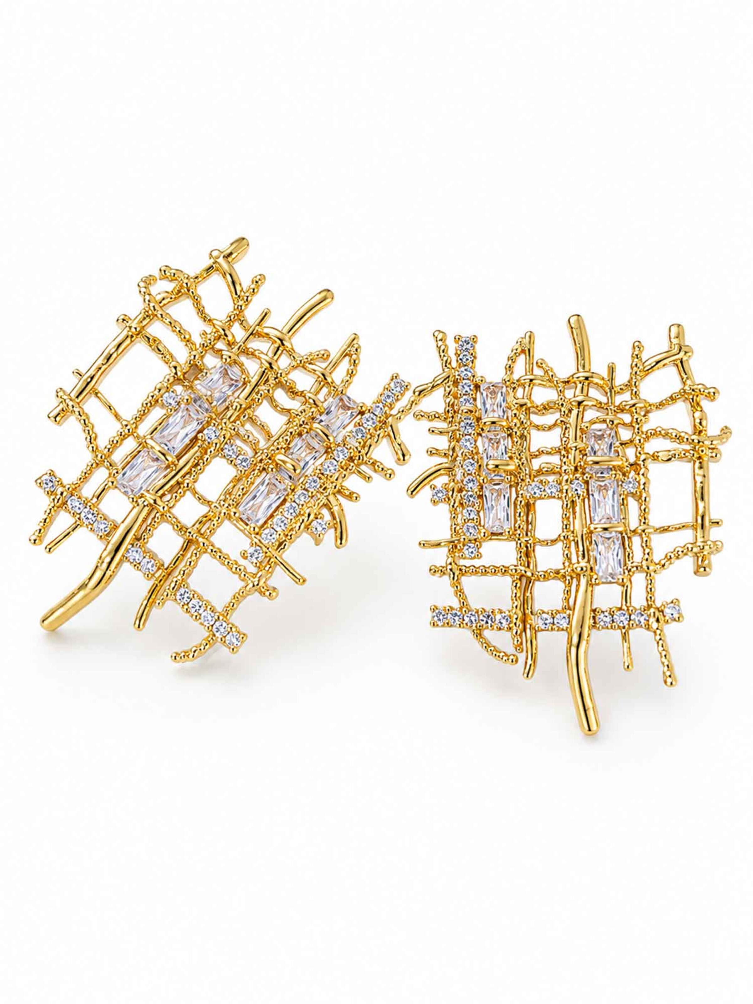RteRme Náušnice 'Dido Earrings' – zlatá