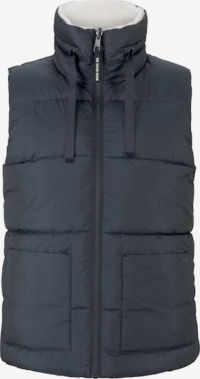 TOM TAILOR DENIM Weste in basaltgrau, Produktansicht
