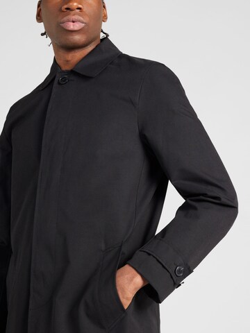 BURTON MENSWEAR LONDON Ανοιξιάτικο και φθινοπωρινό παλτό 'Classic Mac' σε μαύρο