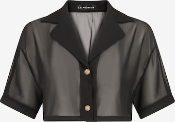 T-shirt 'QUINN' La Michaux en noir : devant