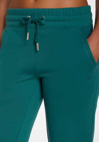 H.I.S Tapered Sweathose in Blau