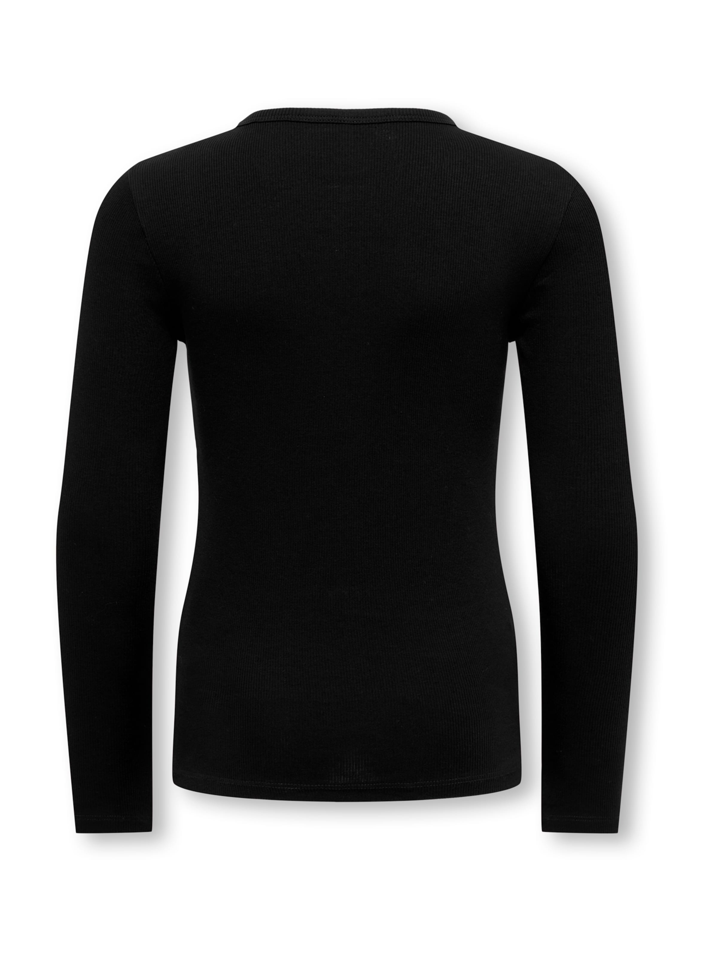 ONLY GIRLS Футболка 'KOGLUCKY' в Черный