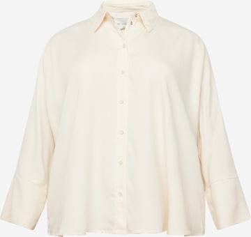 Bluză 'CARGRACE' de la ONLY Carmakoma pe bej: față