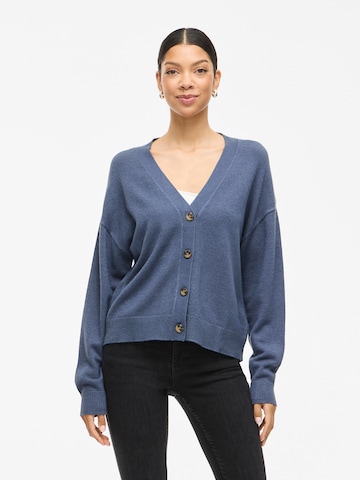 Cardigan 'VIRIL' VILA en bleu : devant