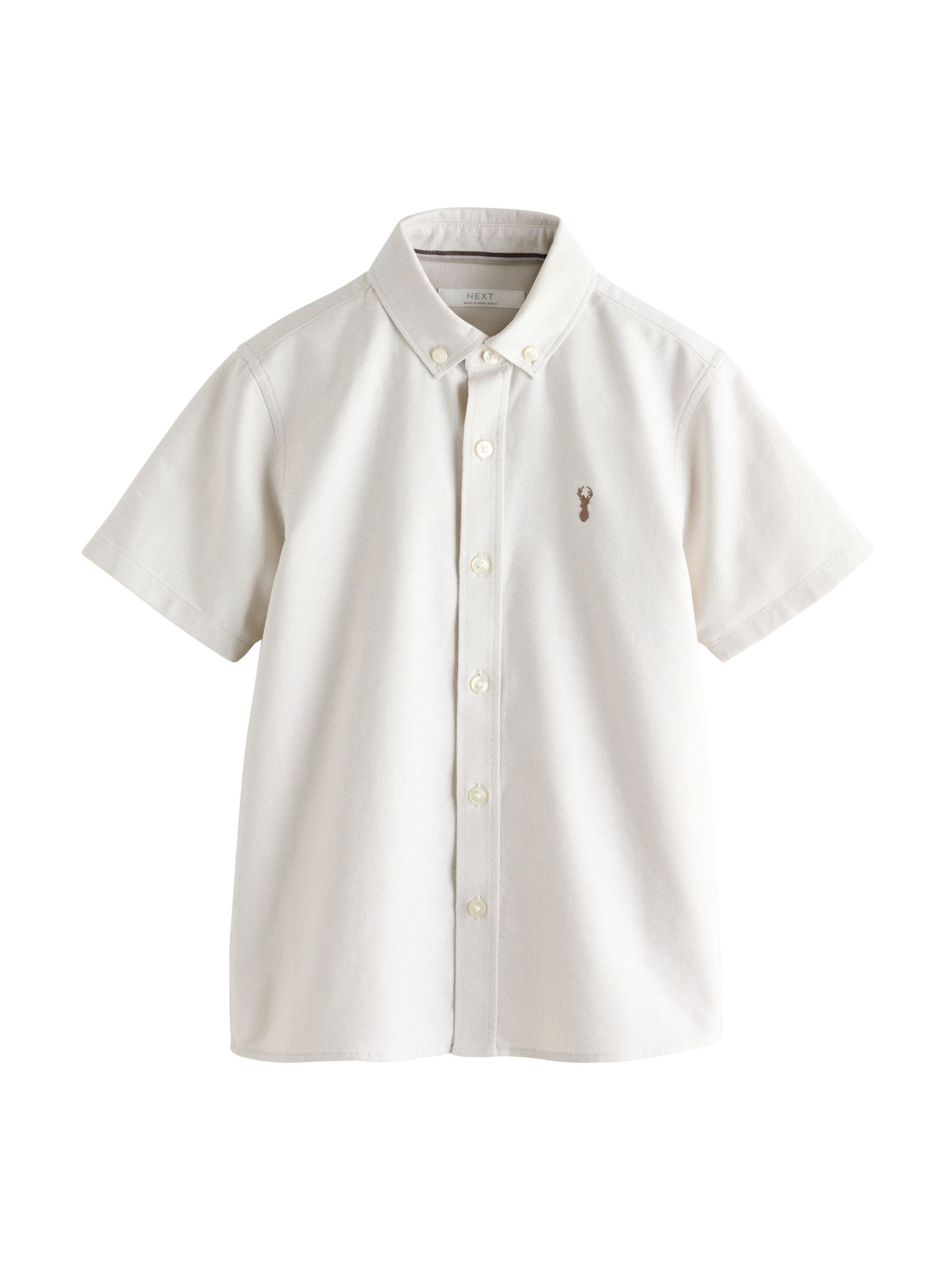 Coupe regular Chemise Next en beige : devant