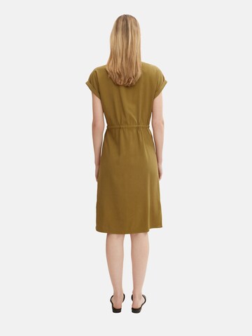 TOM TAILOR Shirt Dress in Green