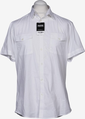 JACK & JONES Hemd L in Weiß: Vorderseite