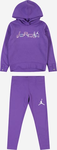 Jordan Sweatsuit 'TAKE FLIGHT' in Purple: front