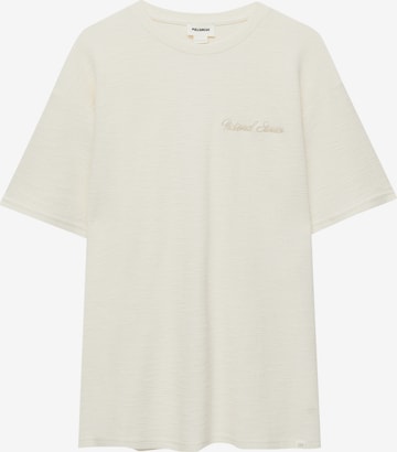 Pull&Bear T-Shirt in Beige: predná strana