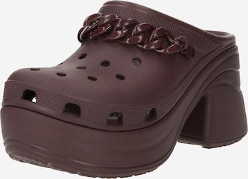 Crocs Clogs 'Siren' in Red: front
