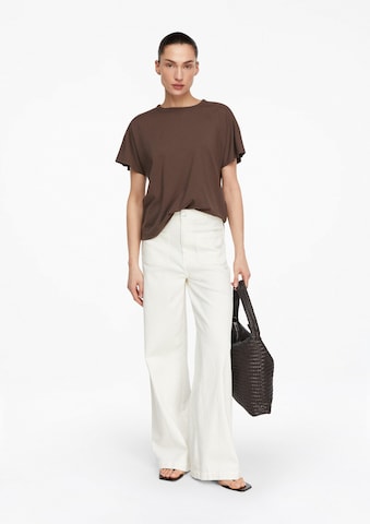 T-shirt COMMA en marron