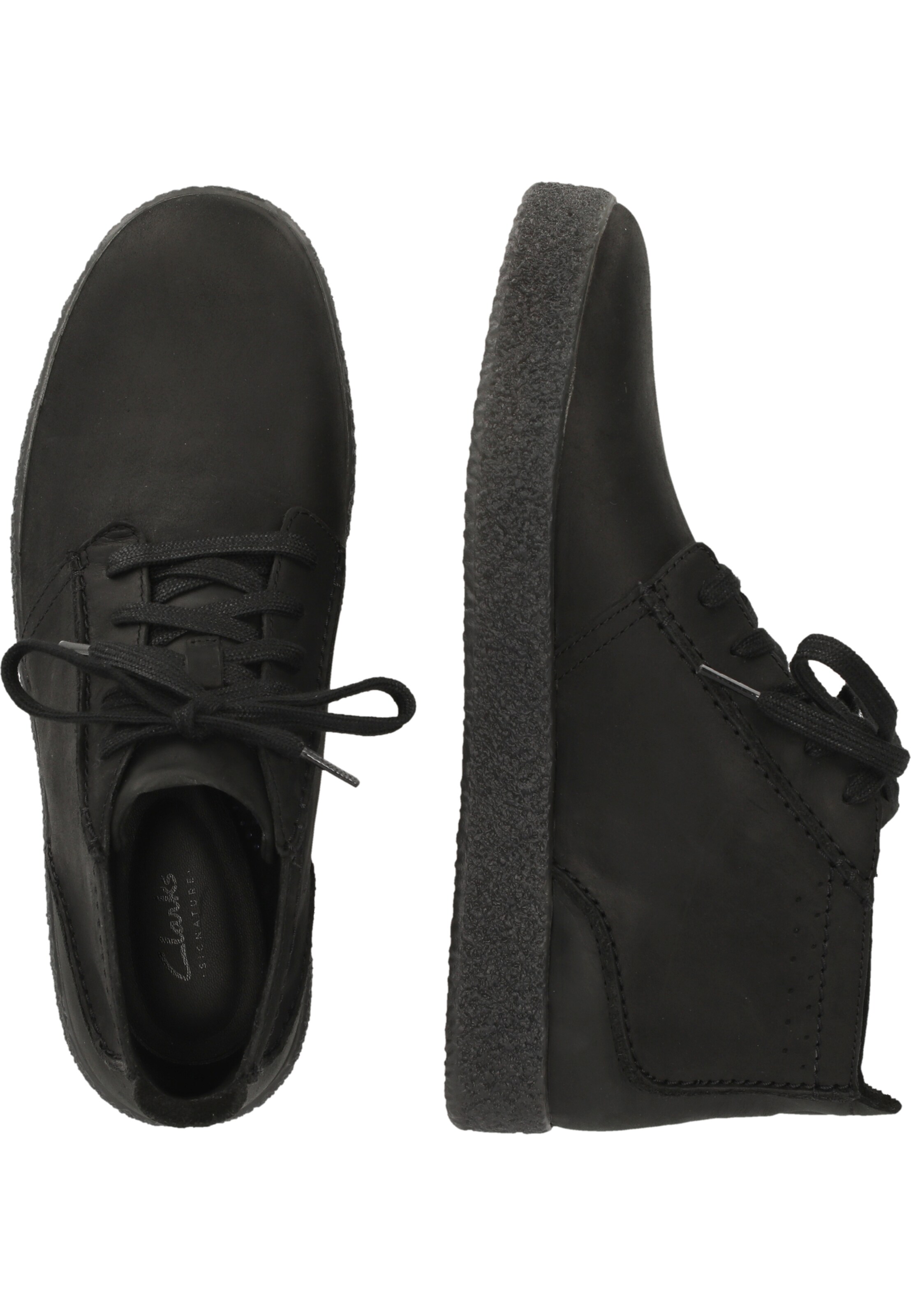 CLARKS Sneakers hoog 'Streethill' in Zwart