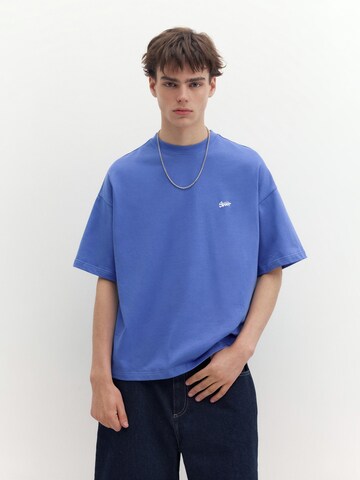 Pull&Bear Póló 'STWD' - kék