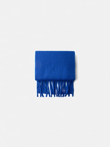 Bershka Schal in Blau