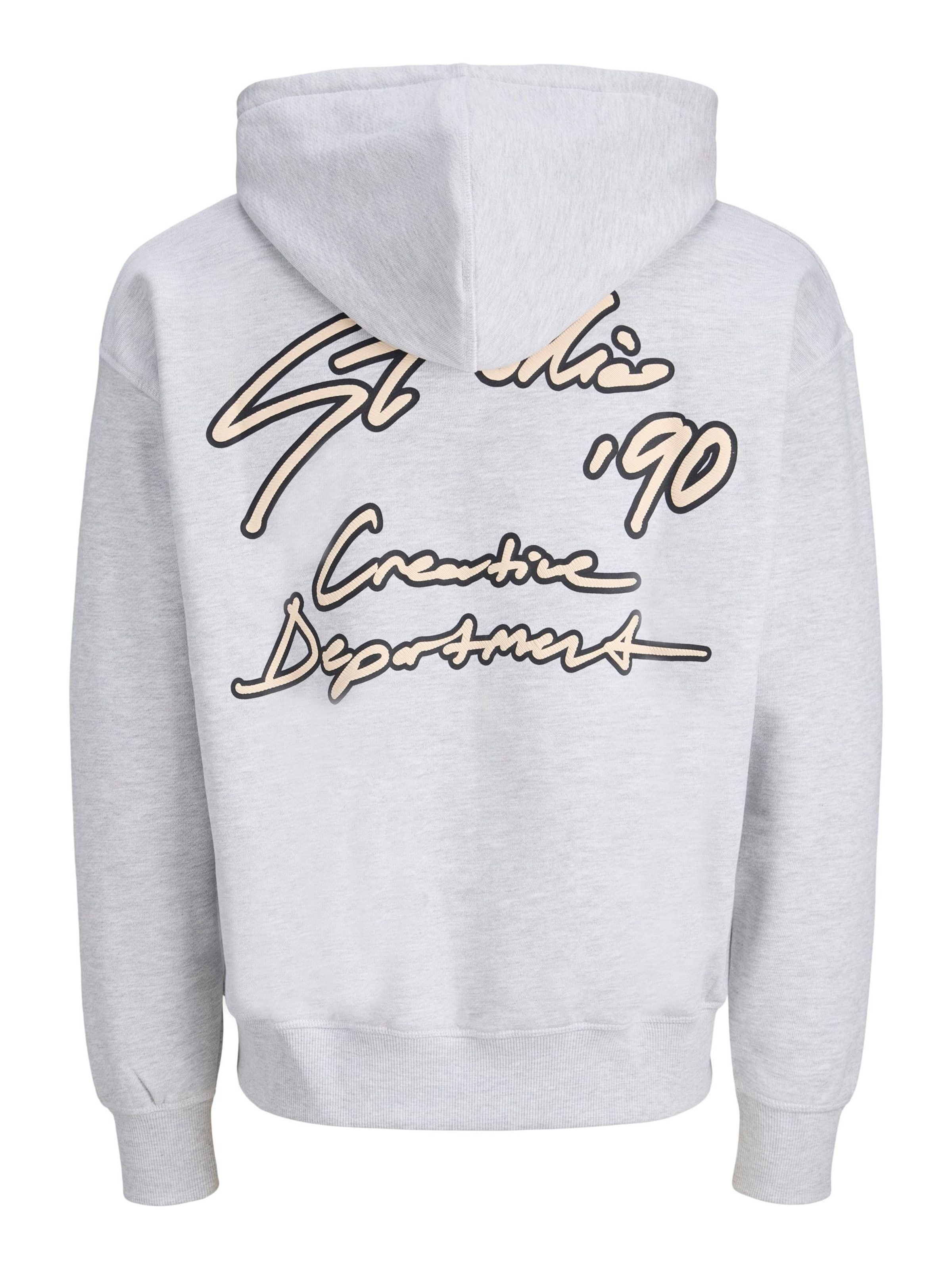 Sweat-shirt JACK & JONES en blanc