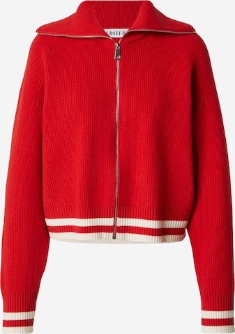 raudona EDITED Kardiganas 'Lucila': priekis