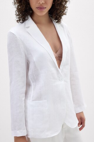INTIMISSIMI Blazer 'The Pure Linen' in White