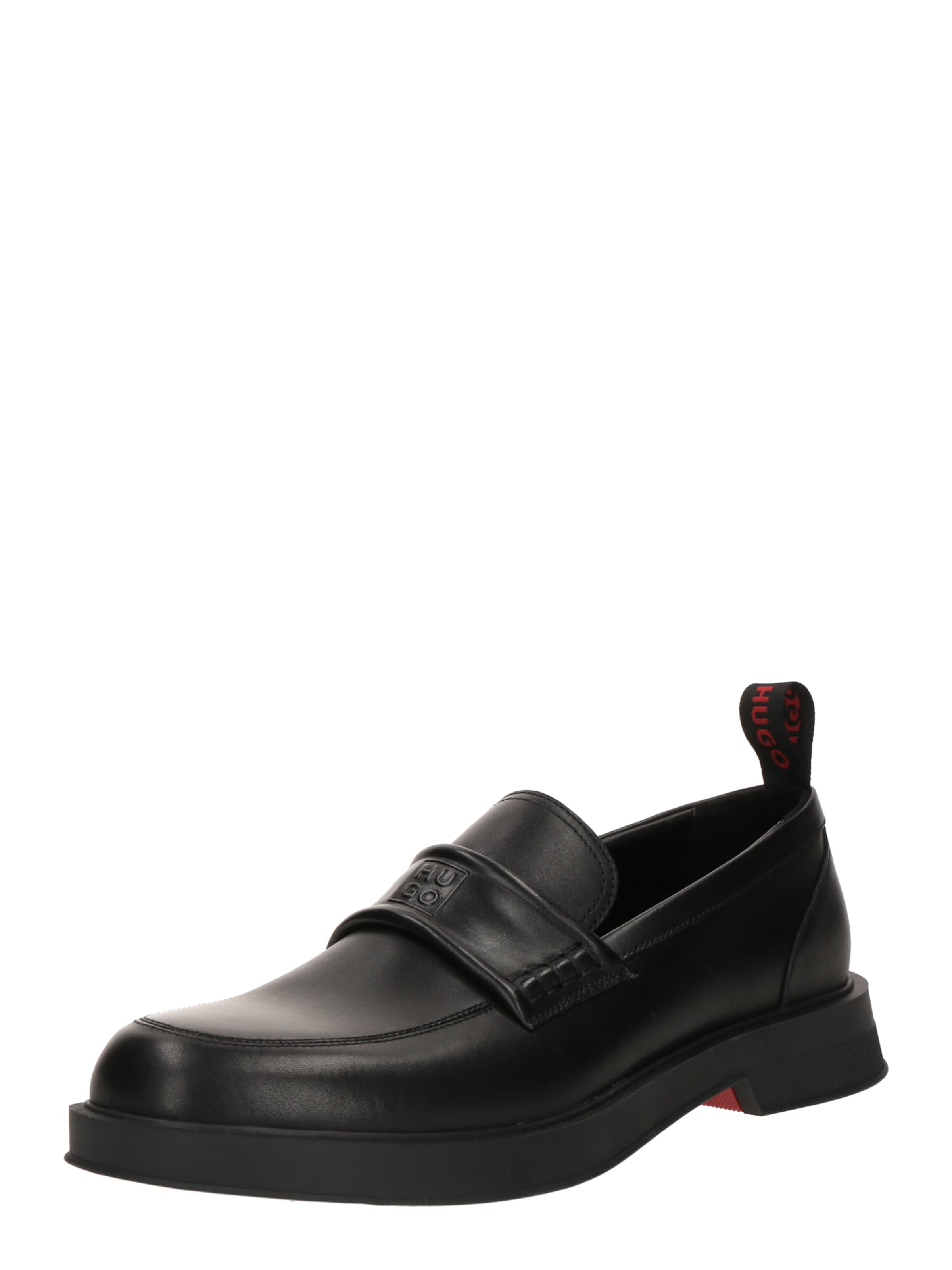 HUGO Slip-ons 'Lenner' in Black: front