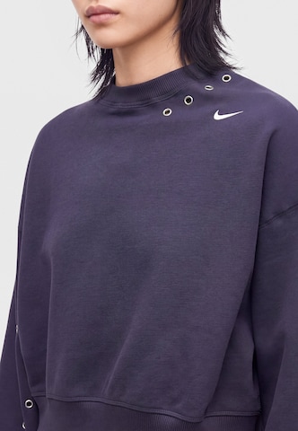 NIKE Суичър 'Studio' в сиво