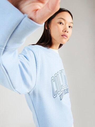 Nasty Gal Sweatshirt 'Columbia' i blå