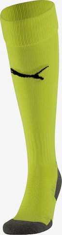 PUMA Football socks 'Team Liga' in Yellow: front