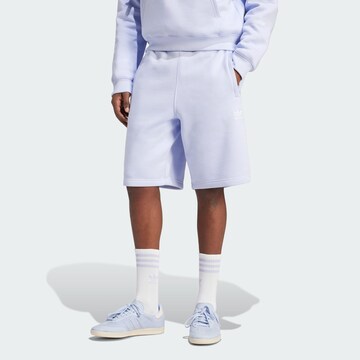 regular Pantaloni 'Trefoil Essentials' di ADIDAS ORIGINALS in lilla: frontale