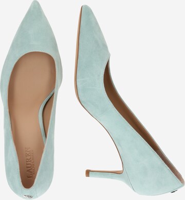 Lauren Ralph Lauren - Zapatos con plataforma 'LANETTE' en verde