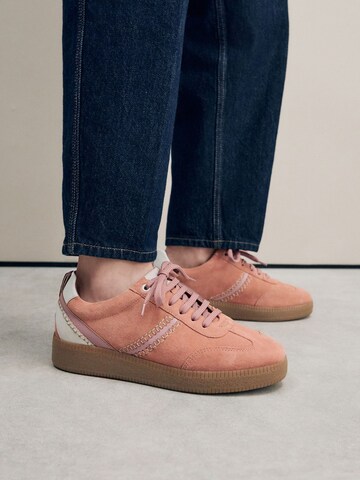 Sneaker bassa di Next in rosa: frontale
