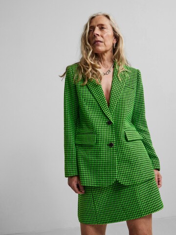 Y.A.S Blazer 'Vibis' in Green: front