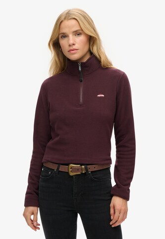 Superdry Trui in Lila: voorkant