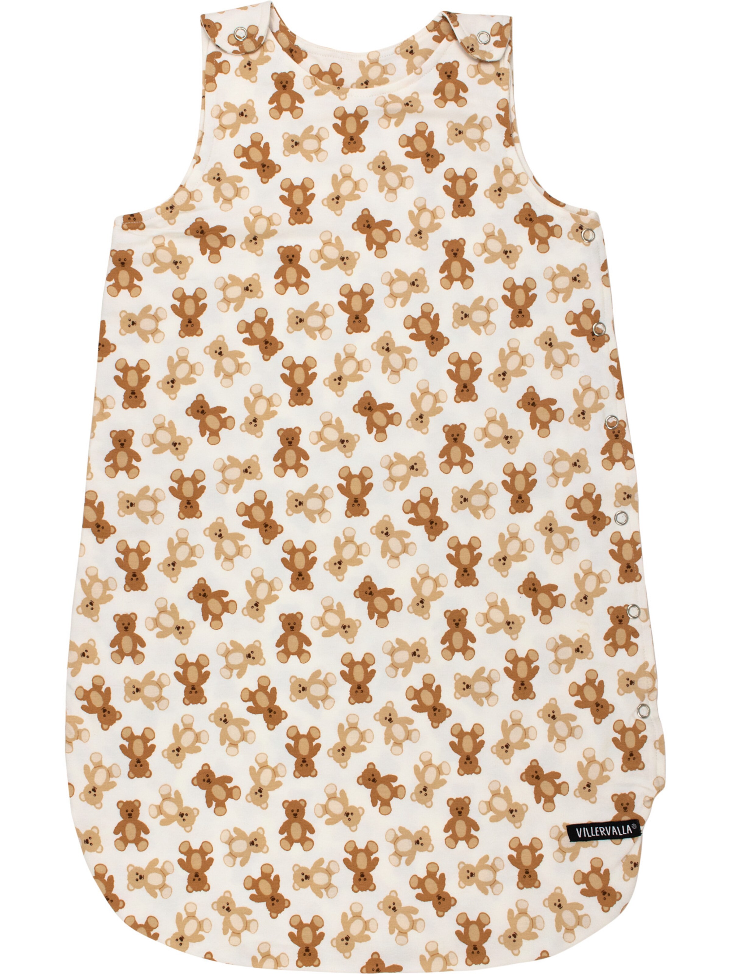 Villervalla Schlafsack 'Teddy' in Beige: Vorderseite