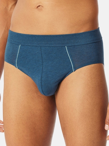 SCHIESSER Slip in Blau: Vorderseite