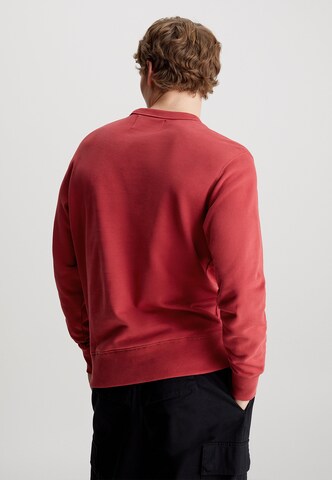 Calvin Klein Jeans Sweatshirt in Red