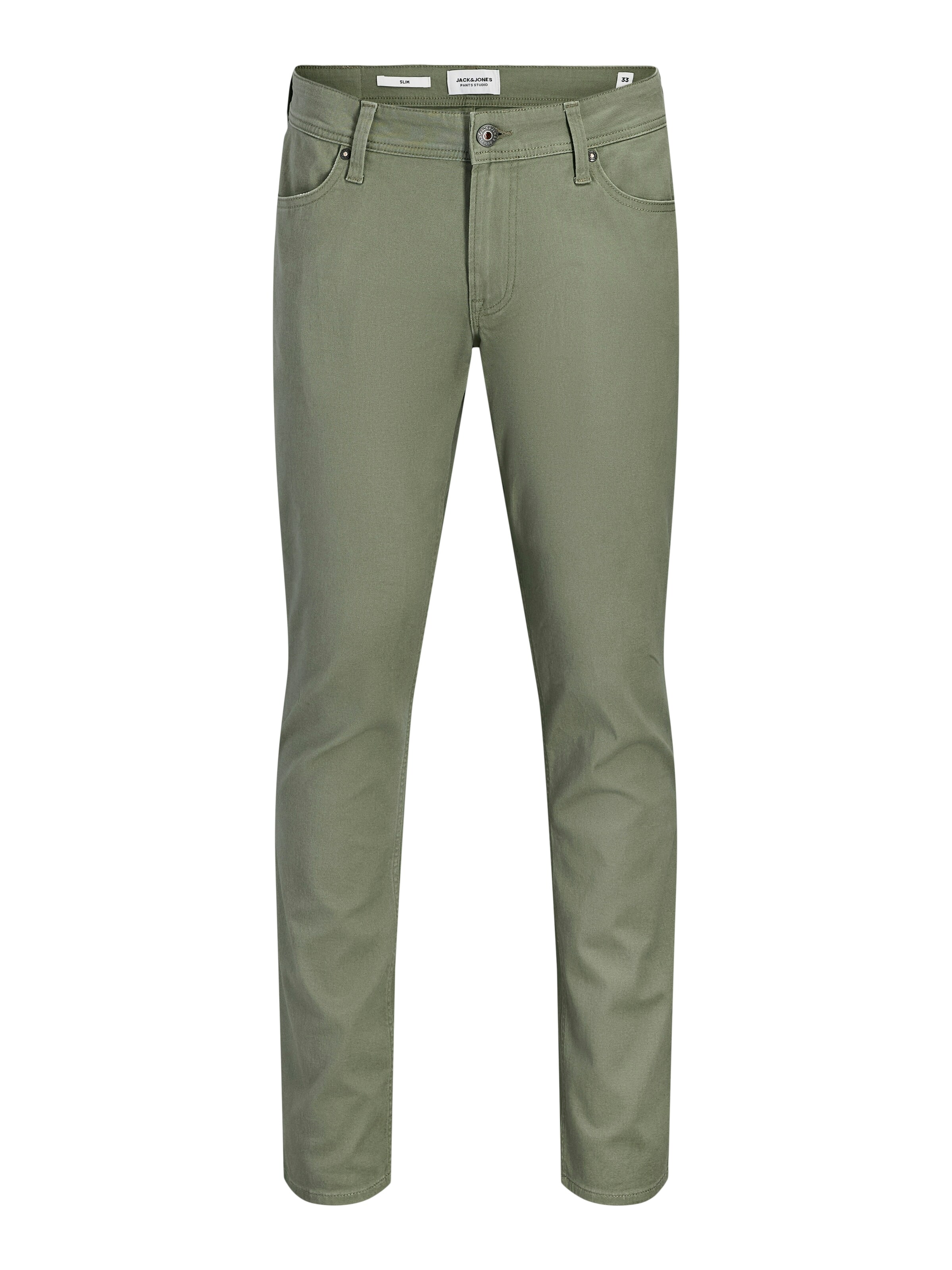 JACK & JONES Jack & Jones 5-Pocket-Hose in Grün: Vorderseite