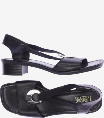 Rieker Sandals & High-Heeled Sandals in 42 in Black: front