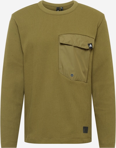 ADIDAS PERFORMANCE Sportsweatshirt in oliv, Produktansicht