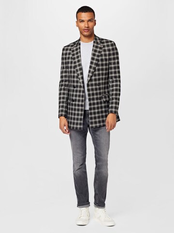 Coupe slim Veste de costume BURTON MENSWEAR LONDON en bleu