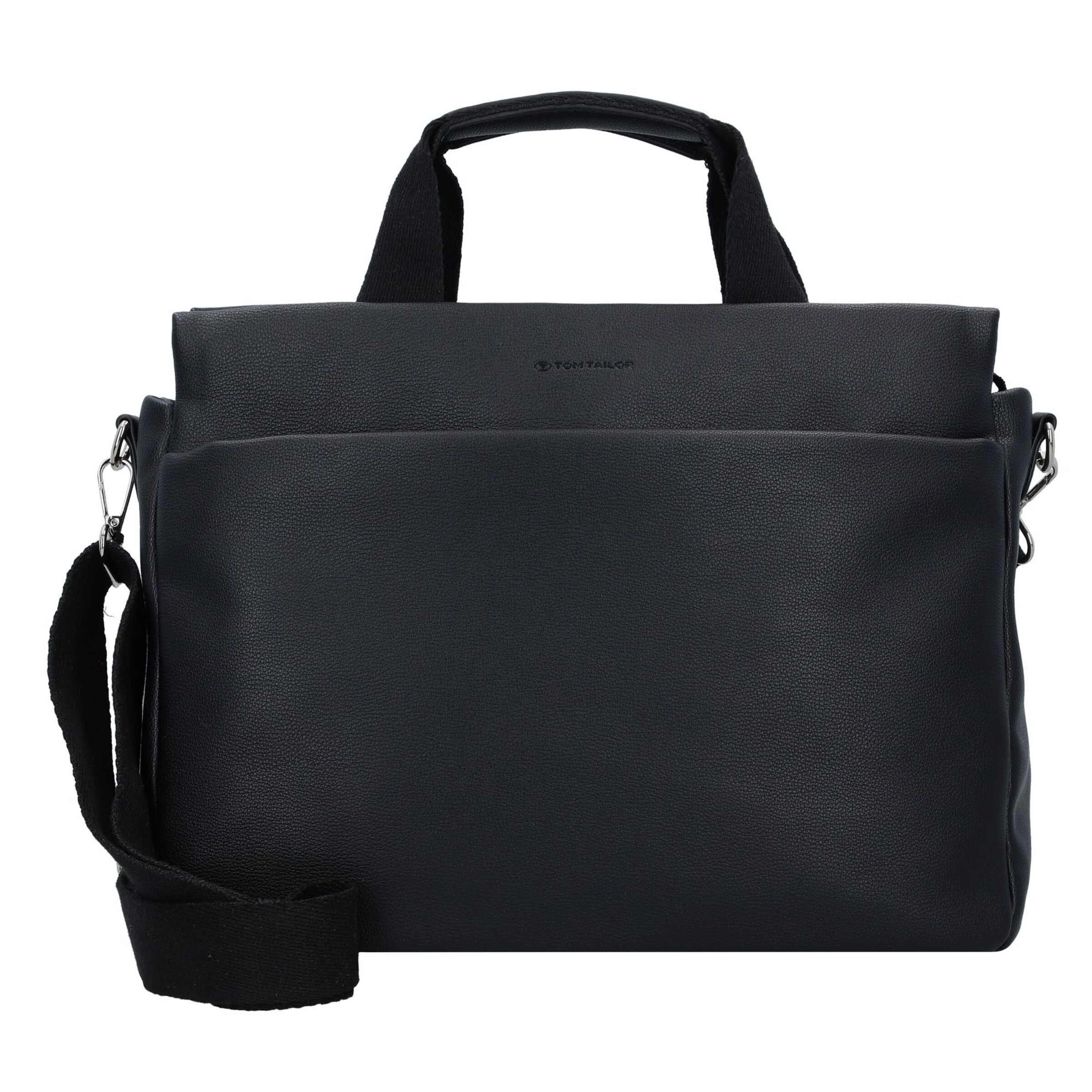 TOM TAILOR Shopper 'Rella' in Black: front