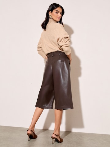 Wide leg Pantaloni de la Friends Like These pe maro