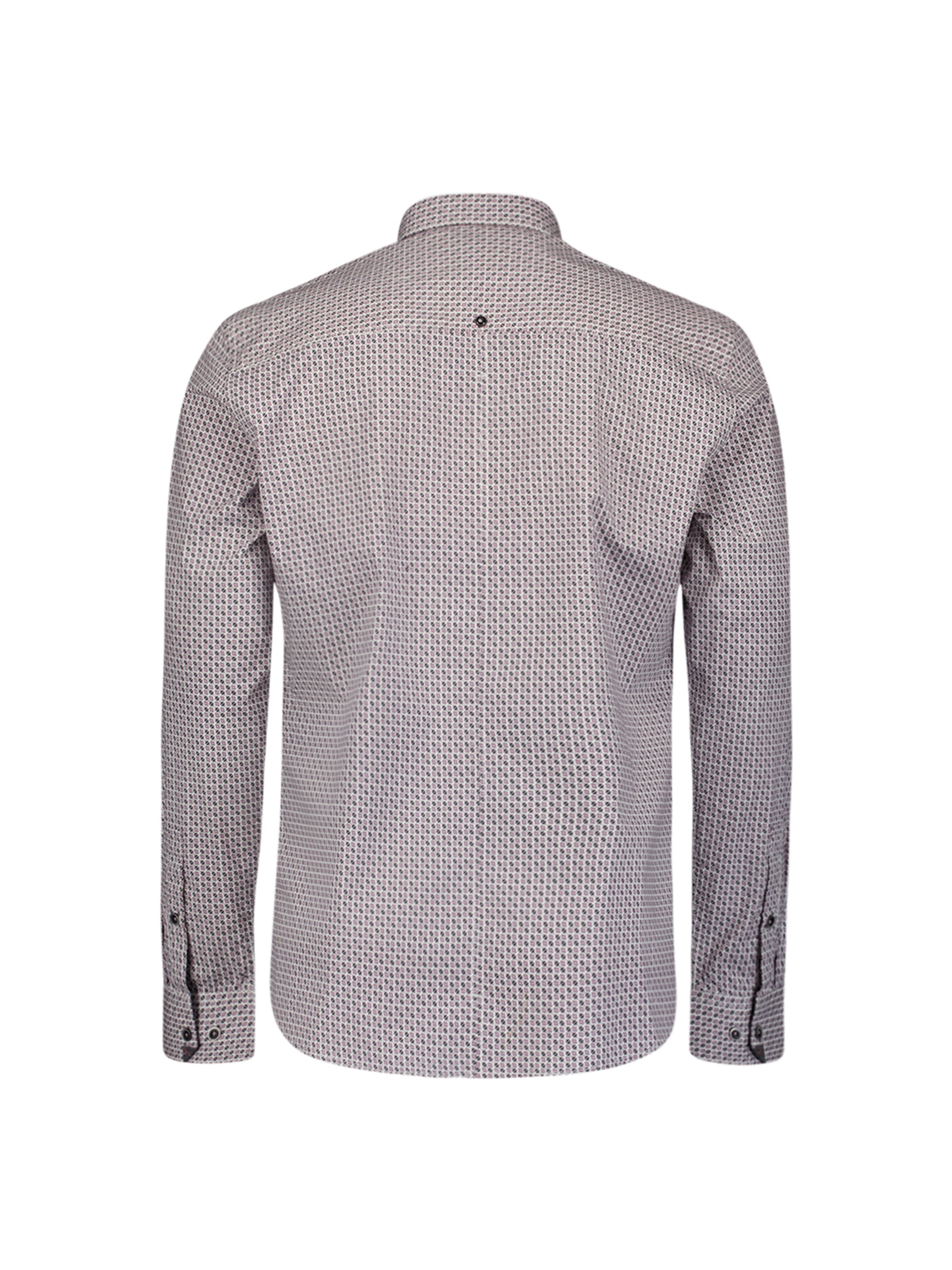 No Excess Slim Fit Shirt l/s in Lila
