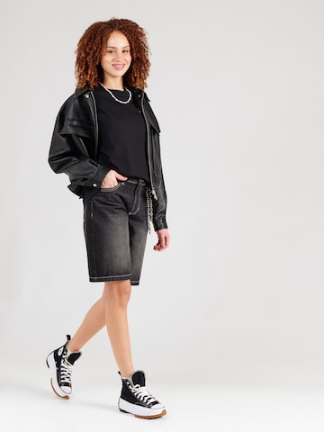 CONVERSE Koszulka w kolorze czarny