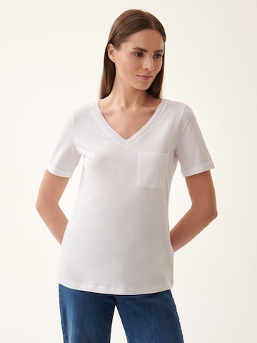 T-shirt 'MIMI' TATUUM en blanc : devant